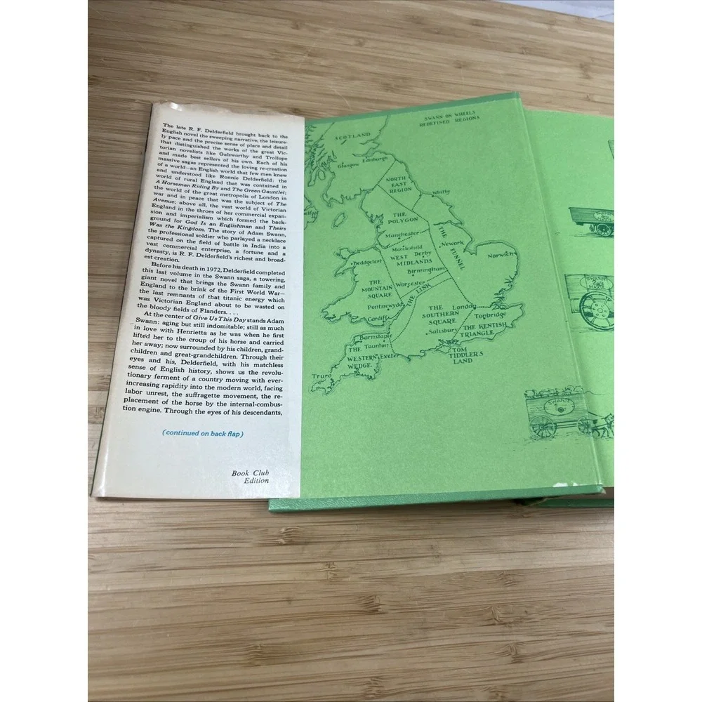 Give Us This Day, A Novel by R.F. Delderfield‎ 1973 Book Club Edition